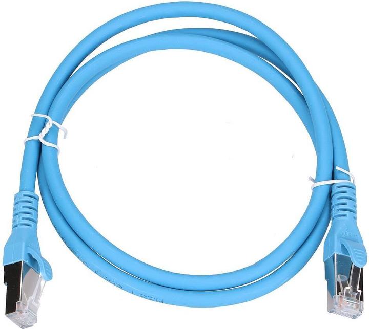 Extralink Cat.6A S/FTP 1m | Patchcord LAN | Miedź cavo sieciowy skrętka 10Gbit/s (CAT6a, 1 m)