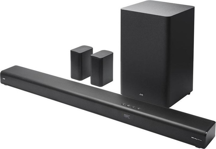 Actual product image JVC Soundbar TH-E874B 5.1.2 Wireless Sub Dolby A. (520 W, 5.1.2 Channel)
