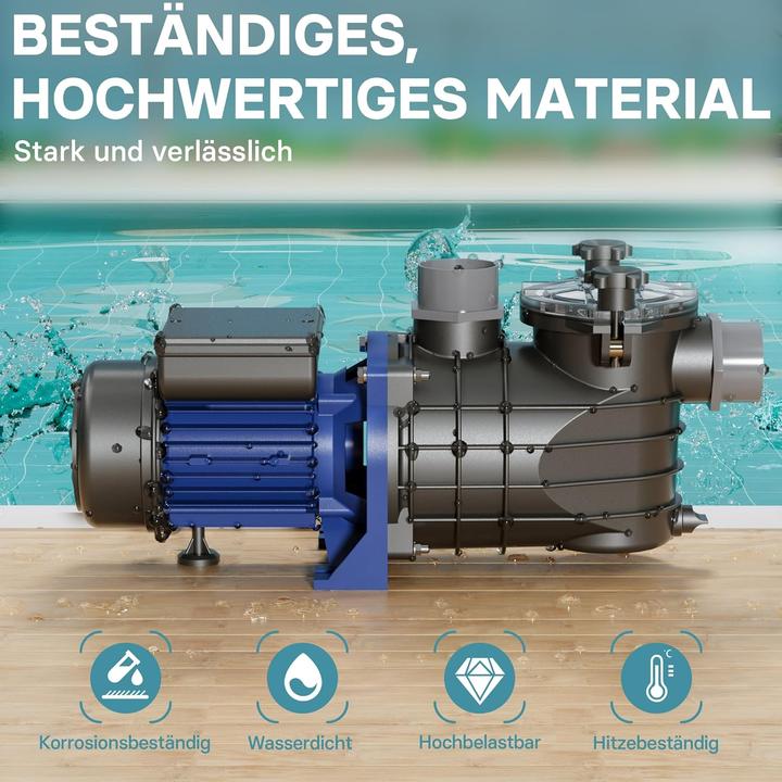 Produktbild Wiltec Pool Pumpe