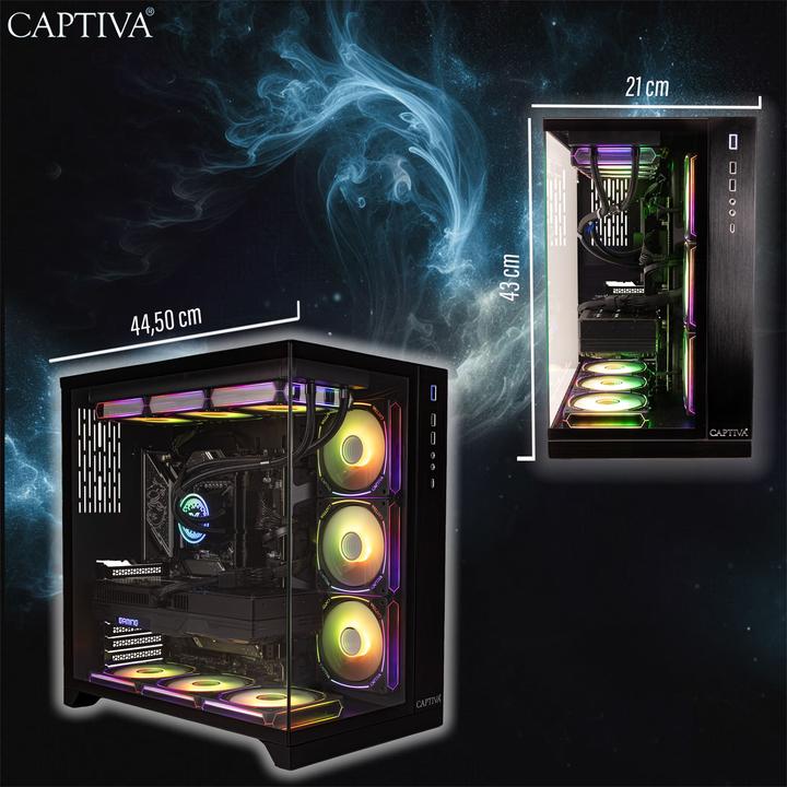 Immagine prodotto Captiva Highend Gaming R89-109 Ryzen 9 RTX 5080 (AMD Ryzen 9 9950X, 64 GB, 4000 GB, GeForce RTX 5080)