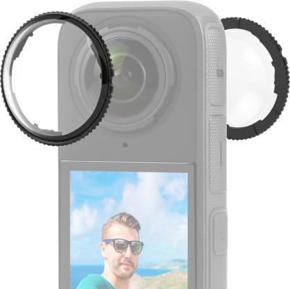 Produktbild Puluz For Insta360 X4 Rotation Optical Glass Lens Guard Protective Cover (Transparent)