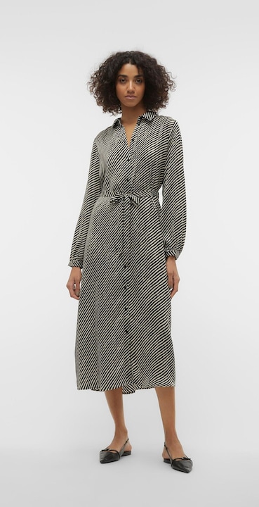 Actual product image Vero Moda VMIZEL Midikleid Hemdblusenkleid (M)