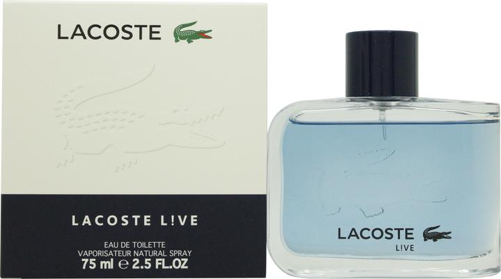 Actual product image Lacoste L!ive EDT - 75ml (Eau de toilette, 75 ml)