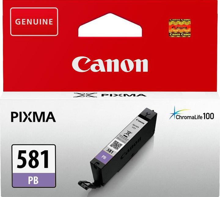 Actual product image Canon Cli-581/Pgi-580 (PB)