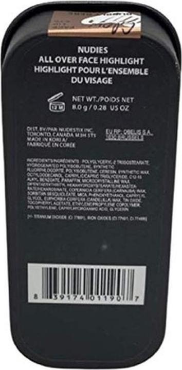 Image du produit Nudestix Nudies All Over Face Glow Color Bubbly Bebe (Highlighter)