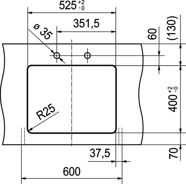 Actual product image Franke Undermount sinks Myth MYX 160-34-16 (Undermount sink, 55.50 cm, 43 cm)