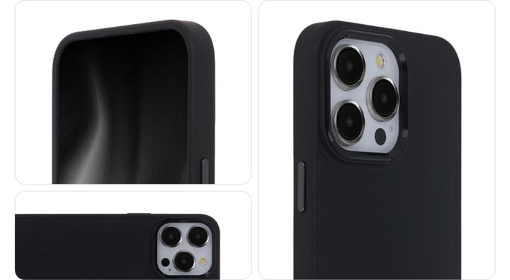 Actual product image Tecto Shield Satin Elegant Case for iPhone 11 black (Apple iPhone 11)