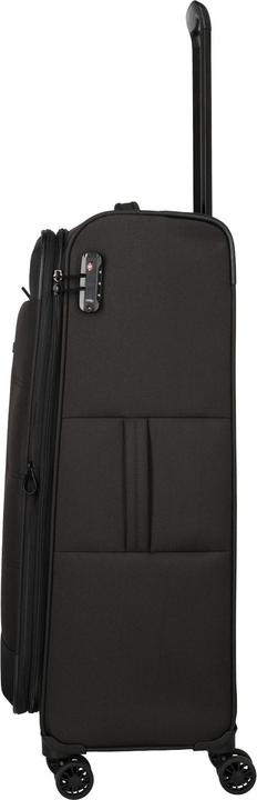 Actual product image Travelite Rügen 4-wheel trolley L 78 cm with stretch fold (90 l)