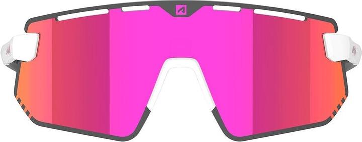 Image du produit AZR Flash RX Cat 3 - Fahrradbrille (Blanc brillant, rose multicouche)