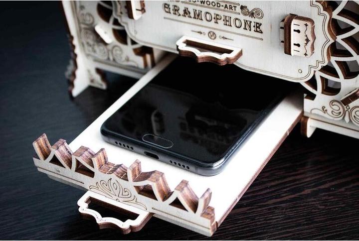 Image du produit Eco Wood Art Grammophone - Kit de construction en bois 3D