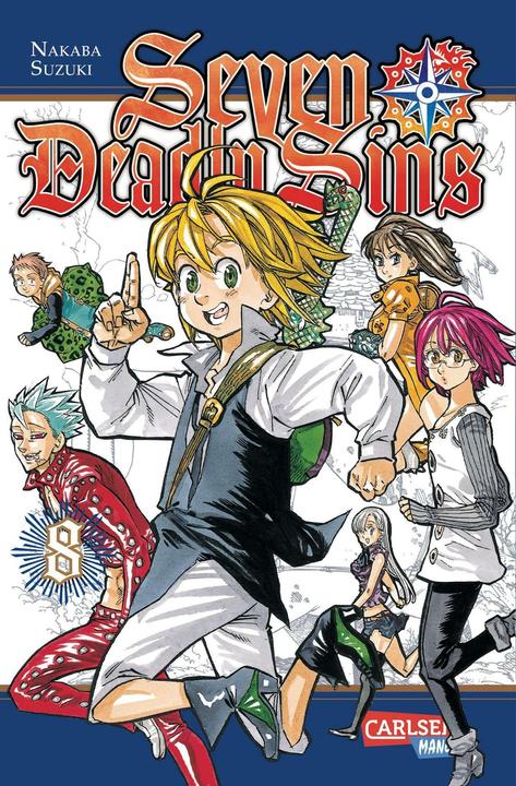 Image du produit Seven Deadly Sins, Band 8 (Allemand, Suzuki Nakaba, 2016)