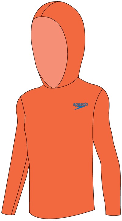 Image du produit Speedo Hooded Long Sleeve Unisex Rash (9, 10)