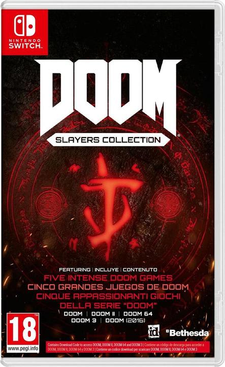 Immagine prodotto Bethesda Collezione Doom Slayer (Switch Lite, Switch OLED, Switch, DE)
