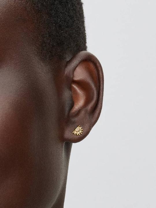 Image du produit Pandora Boucles d'oreilles à clous soleil céleste scintillant (Alliage métallique plaqué or 14 carats)