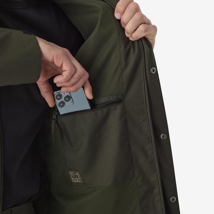 Produktbild Solognac Regenjacke 500 grün (M)