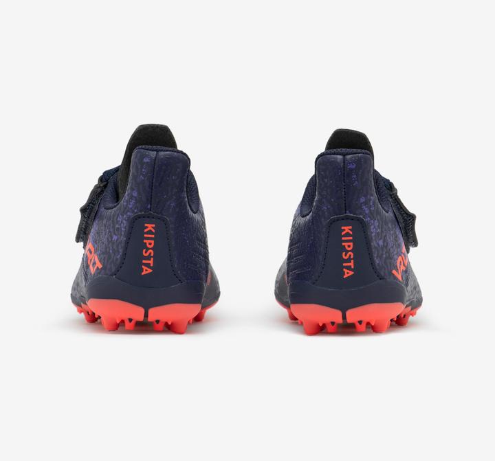 Image du produit Kipsta Chaussures de football enfant a scratch viralto i easy mg/ag Bleu Foncé (32)