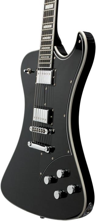 Image du produit Hagstrom Guitare électrique, Fantomen, Black Gloss (Guitare électrique, Acajou)