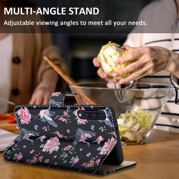 Produktbild Cadorabo Book Hülle mit Print (Samsung Galaxy A30s, Samsung Galaxy A50s)