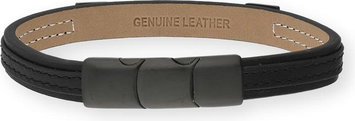 Carat Men's Classic (22 cm, Edelstahl/Leder)