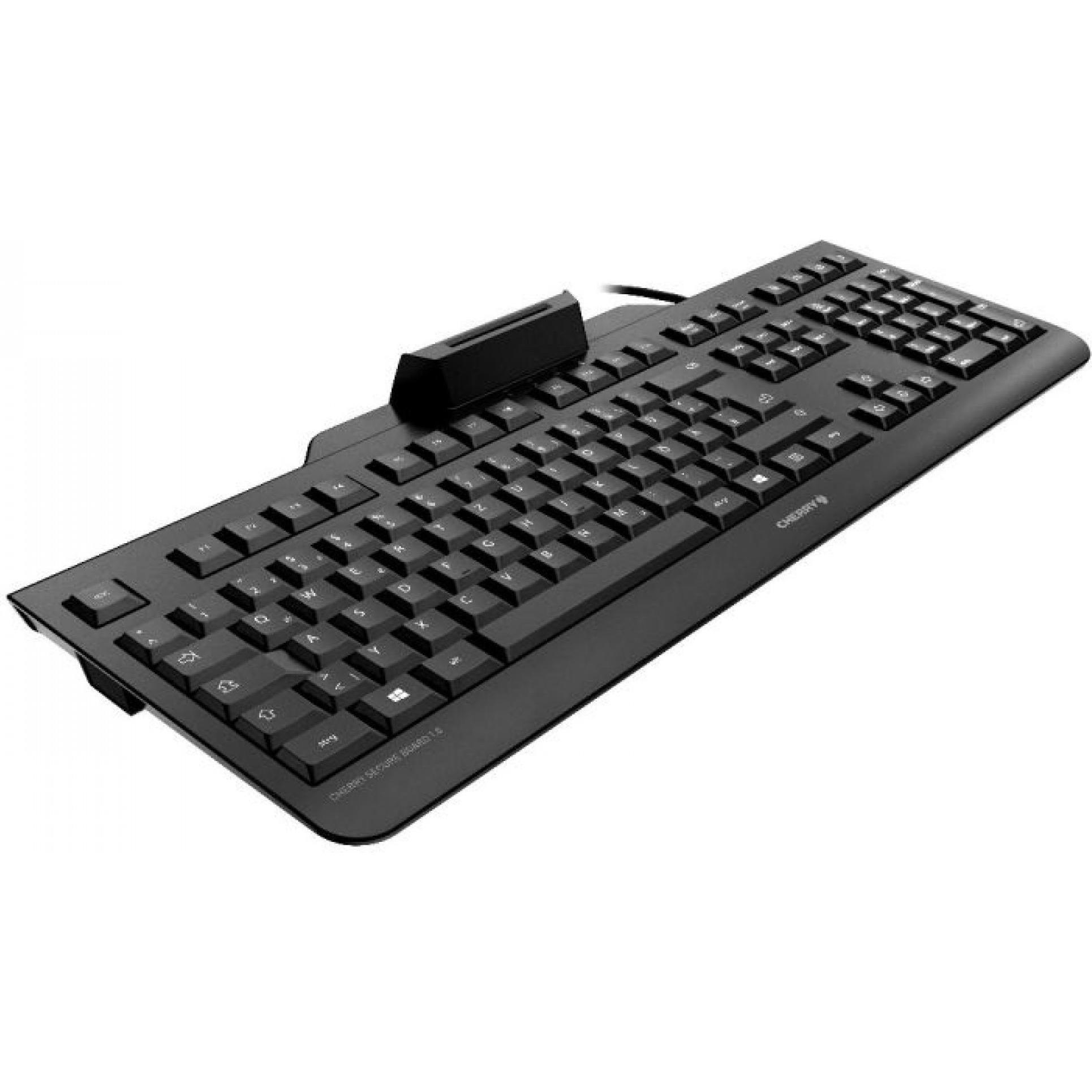 Thumbnail - CHERRY Secure Board (DE, Kabelgebunden), Tastatur, Weiss
