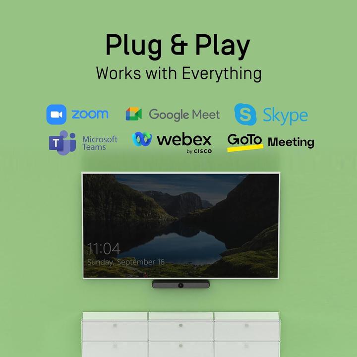 Actual product image Ipevo KFT VC-B4K video conferencing system UHD 4K black