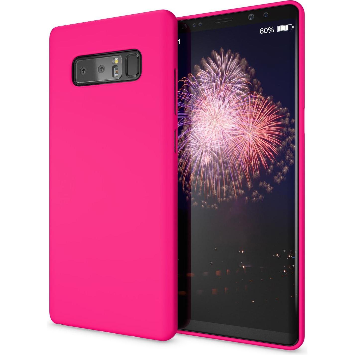 Nalia Handyhülle (Samsung Galaxy Note 8), Smartphone Hülle, Pink