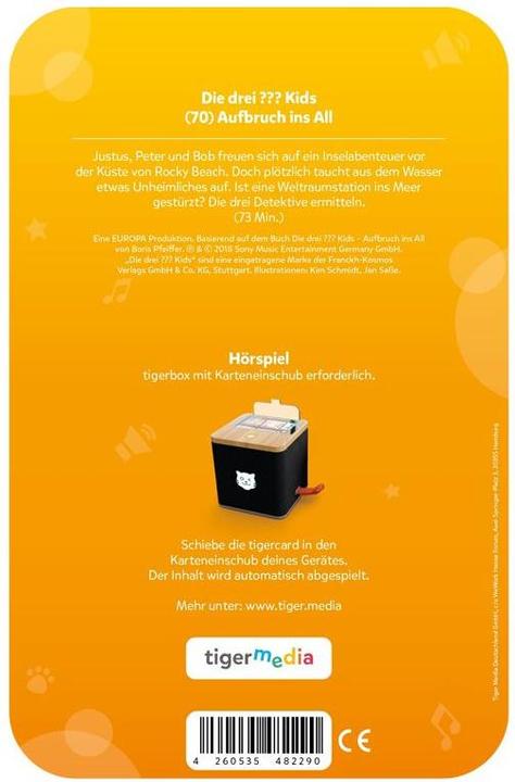 Image du produit Tigermedia Les trois enfants - dans l'espace (Allemand)