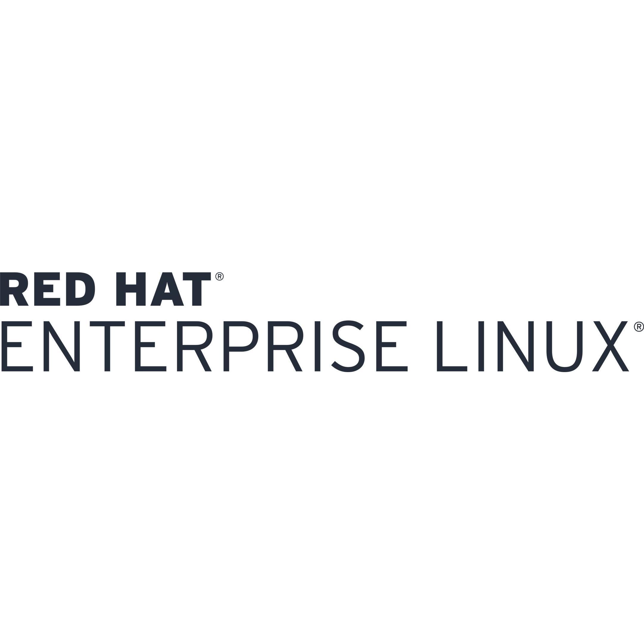 Lenovo DCG RHEL Server Physical or Virtual Node, 2 Skt Std RH Sup 1Yr für Linux