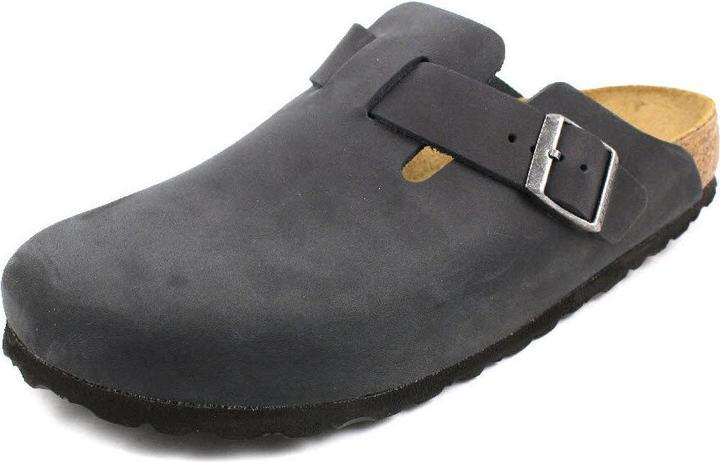 Actual product image Birkenstock Boston Nubuck Leather Oiled Narrow (46)