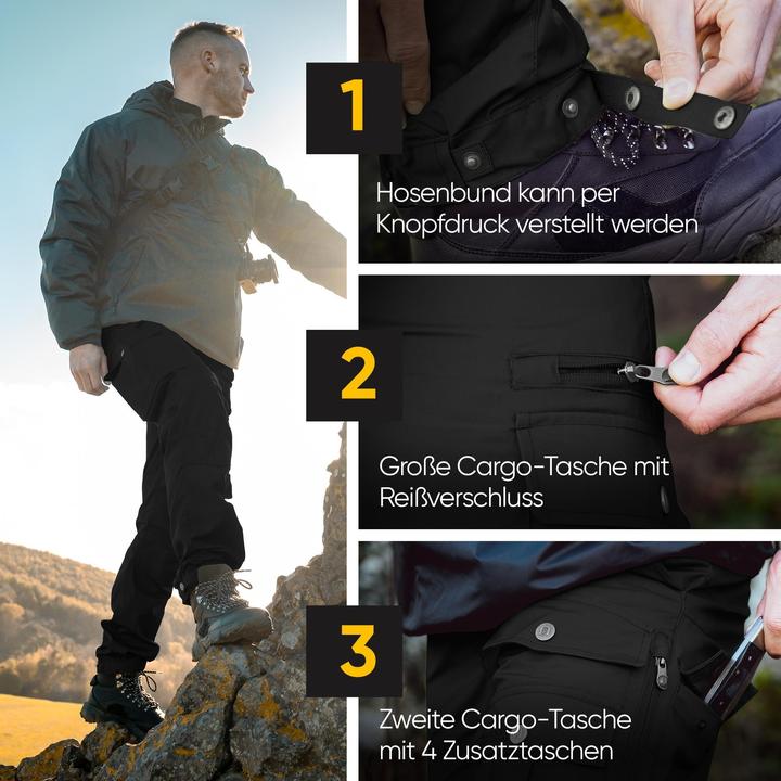 Actual product image Normani Herren Wanderhose - Outdoorhose (3XL)