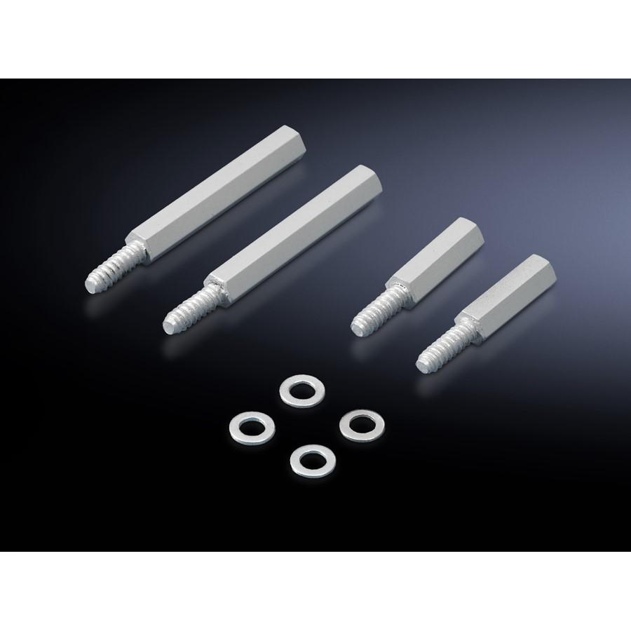 Rittal Distanzstück 2311225, Serverschrank Zubehör, Silber