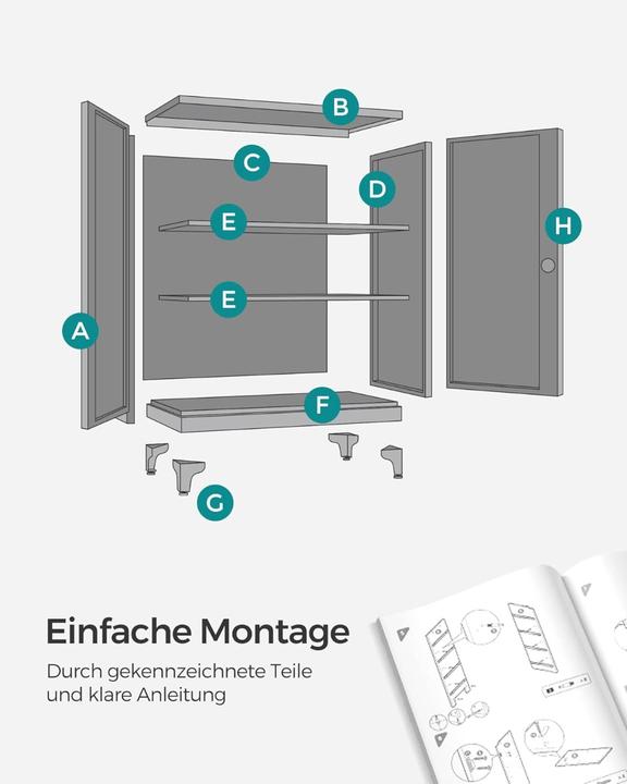 Image du produit Songmics Tessa (80 x 40 x 90 cm)