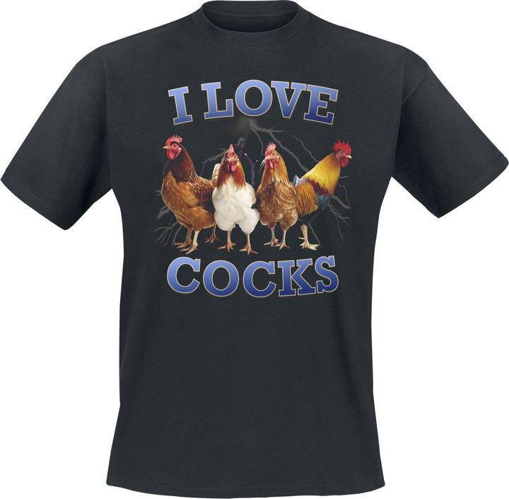 Produktbild Tierisch I Love Cocks (3XL)