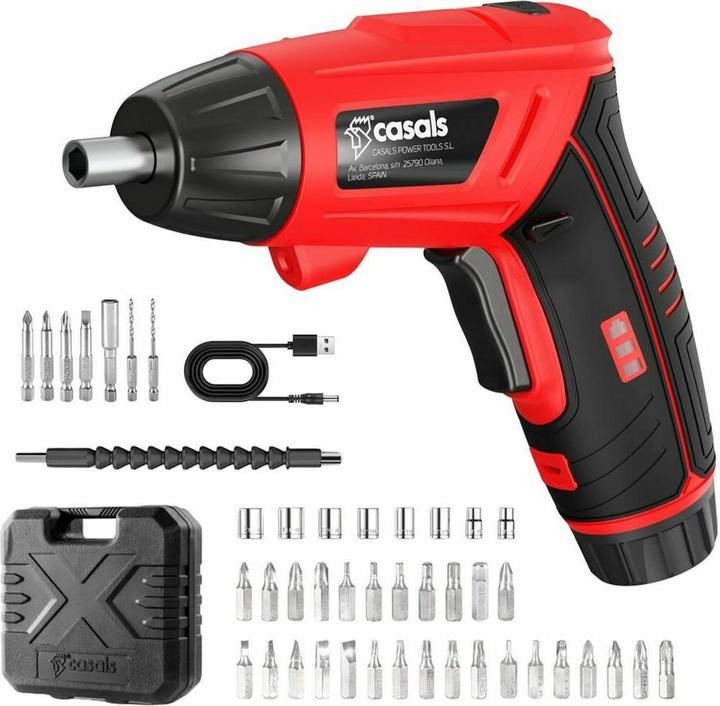 Casals Elektroschrauber 3.6V CCS3621BC (Rechargeable battery operated)