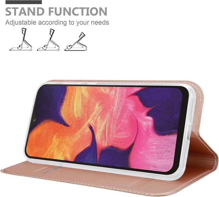 Actual product image Cadorabo Book Classy Style Cover (Samsung Galaxy A10, Samsung Galaxy M10)
