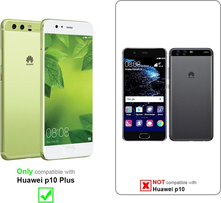 Image du produit Cadorabo Couverture look jeans Book (Huawei P10 Plus)