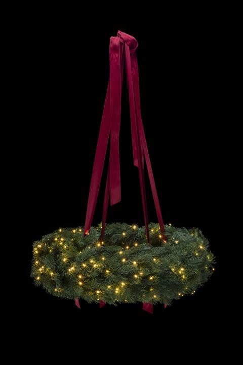 Image du produit Fascinating Lights Green Wreath 80