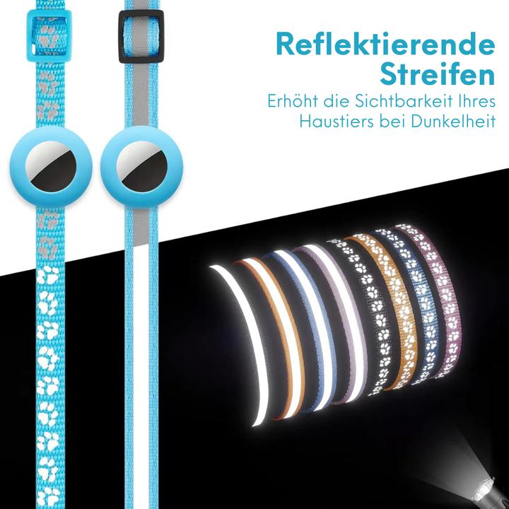 Produktbild Suba 2er Pack Airtag Katzenhalsband (Katze)