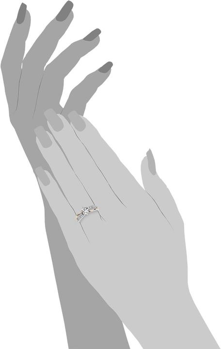 Actual product image Amor ring (56, 925 Silver)