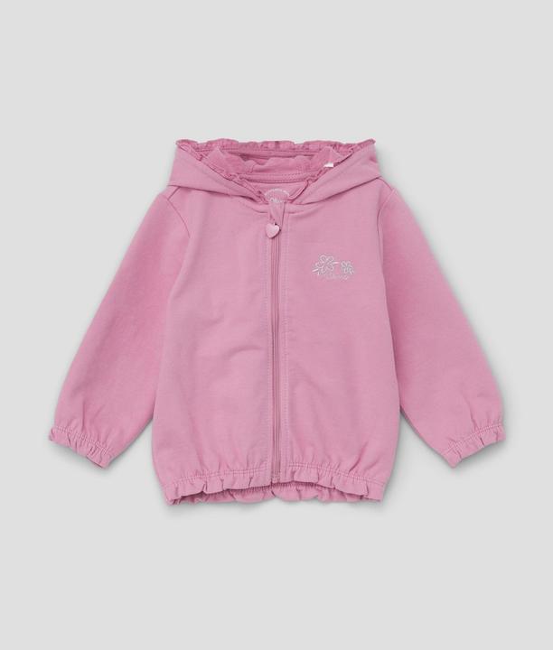 Produktbild s.Oliver Sweatshirt Jacke Sweatshirt-Jacke mit Kapuze (86)