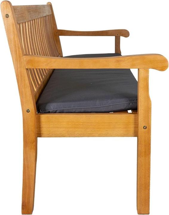 Image du produit Contini Banc 3 places avec coussins anthracite Eucalyptus