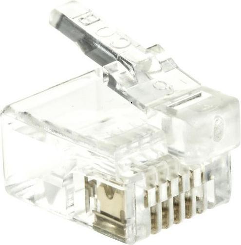 Actual product image RS PRO 6 way 6 contact MMJ modular data plug