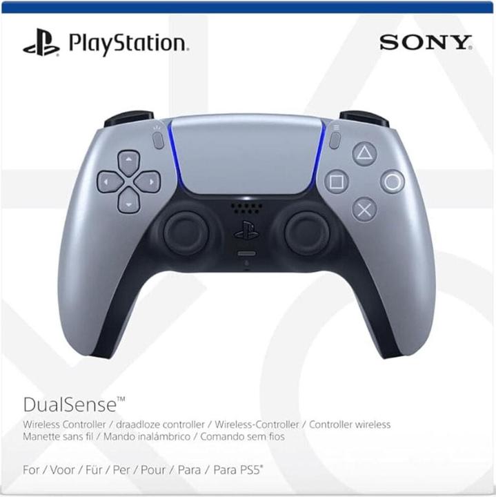 Produktbild Sony DualSense Wireless-Controller - Sterling Silver (PC, PS5)