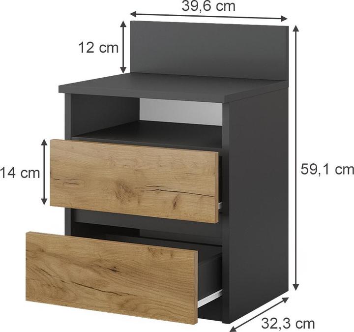 Produktbild Vicco Monty (39.5 x 32.5 x 59 cm)