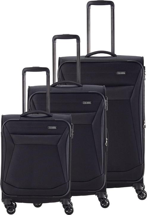 Actual product image Travelite Chios 4 wheel suitcase set 3-piece (184 l)