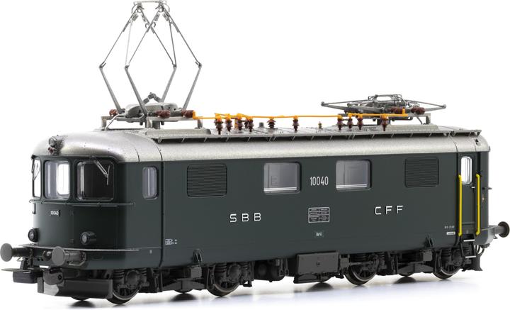Actual product image Piko SBB electric locomotive Re 4/4 I 10040 green with TEE sign Ep. III/IV DCS (Track H0)