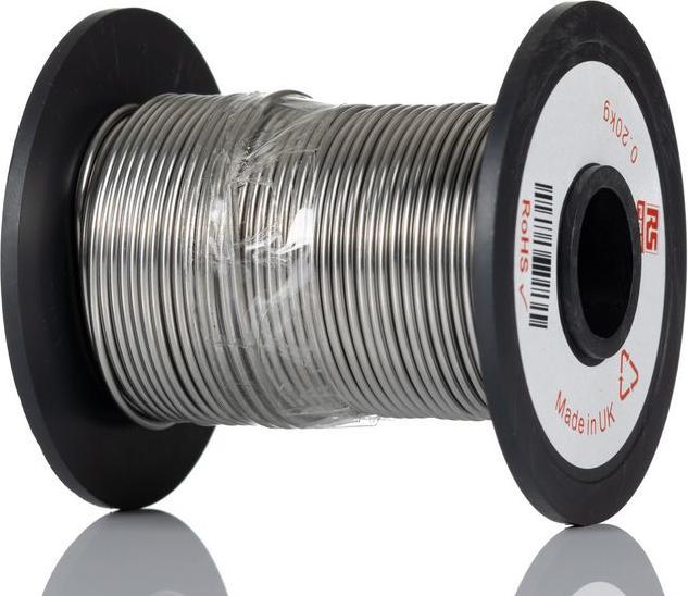 Actual product image RS PRO 22SWG 80/20 nichrome wire 0.20kg (60 m)