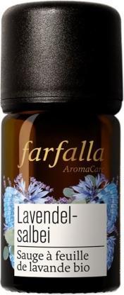 Actual product image Farfalla essential oil lavender sage organic (5ml)