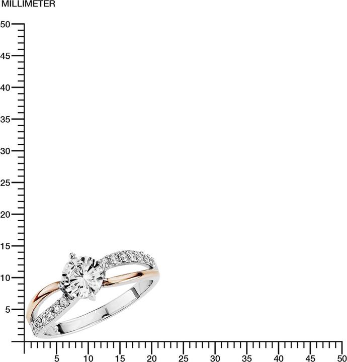 Actual product image Amor ring (56, 925 Silver)