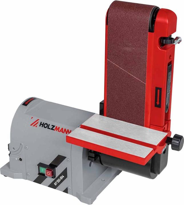 Produktbild Holzmann Band- Tellerschleifmaschine (Bandschleifer, Doppelschleifer, 450 W)